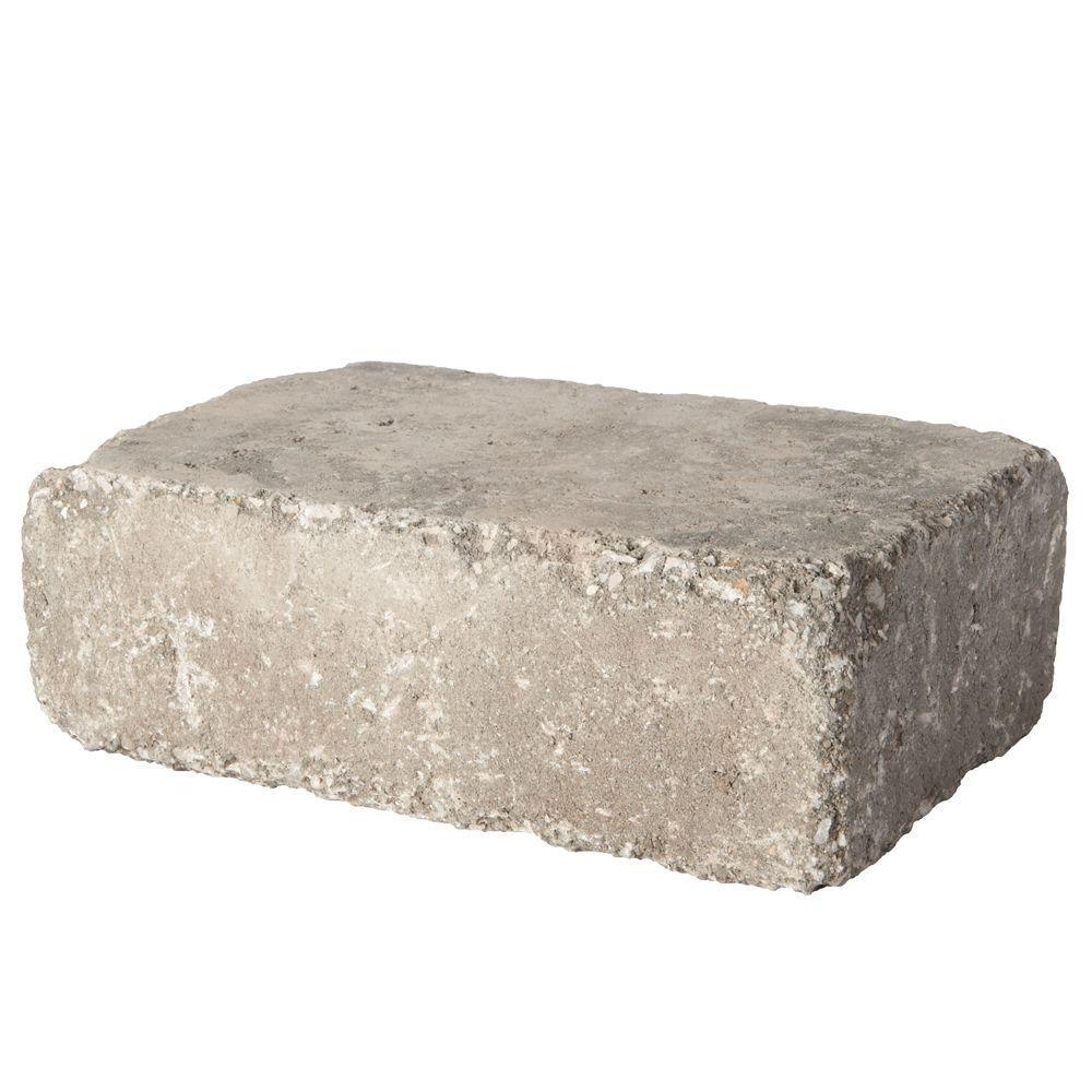 RumbleStone Large 3.5 in. x 10.5 in. x 7 in. Cafe Concrete Garden Wall Block - Super Arbor