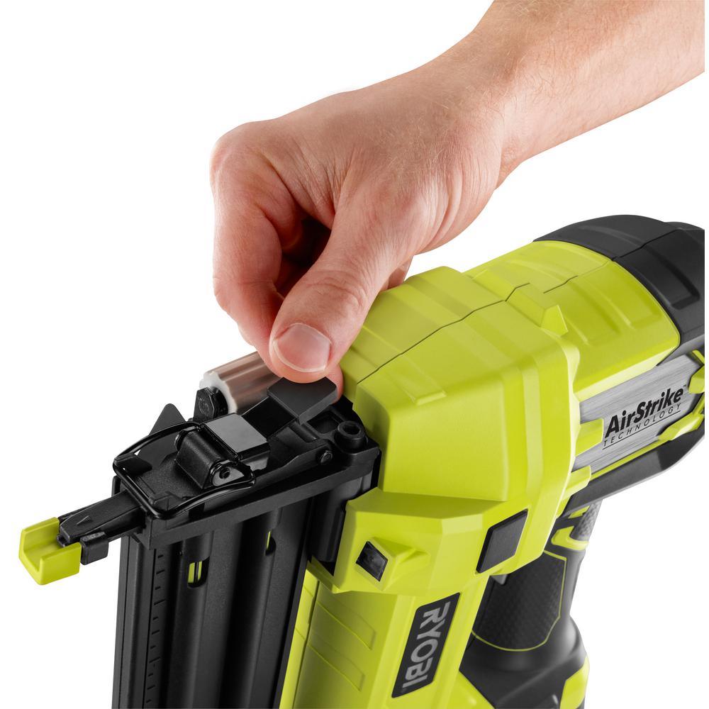 18-Volt ONE+ Lithium-Ion Cordless AirStrike 18-Gauge Brad Nailer and 16-Gauge Straight Nailer 2-Tool Combo Kit - Super Arbor