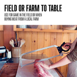 22 in. Stainless-Steel Butcher Meat Saw