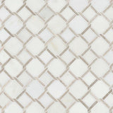 MSI Marbella Lynx 12 in. x 12 in x 10mm Polished Marble Mesh-Mounted Mosaic Tile (10 sq. ft. / case)