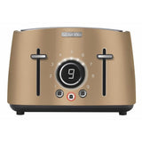 4-Slice Red Toaster with Rack