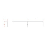Boltmaster 0.0625 in. x 1 in. x 4 ft Weldable Aluminum Flat Bar, 1 Pack