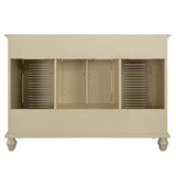 Cottage 48 in. W Bath Vanity Cabinet Only in Antique White - Super Arbor