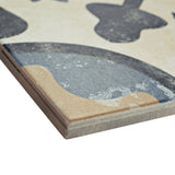 Merola Tile Arte Evoque Carthusian 9-3/4 in. x 9-3/4 in. Porcelain Floor and Wall Tile