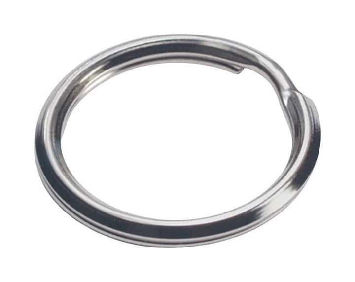 Hillman 2 in. Diameter Tempered Steel Split Rings/Cable Rings Key Ring