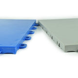 Greatmats Court Floor Flat Top Light Gray 12-1/8 in. x 12-1/8 in. x 5/8 in. Interlocking Modular Floor Tile (Case of 24)