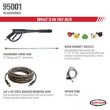 Simpson SIMPSON 3800 95001 PSI at 3.5 GPM HONDA GX270 Cold Water Pressure Waaher