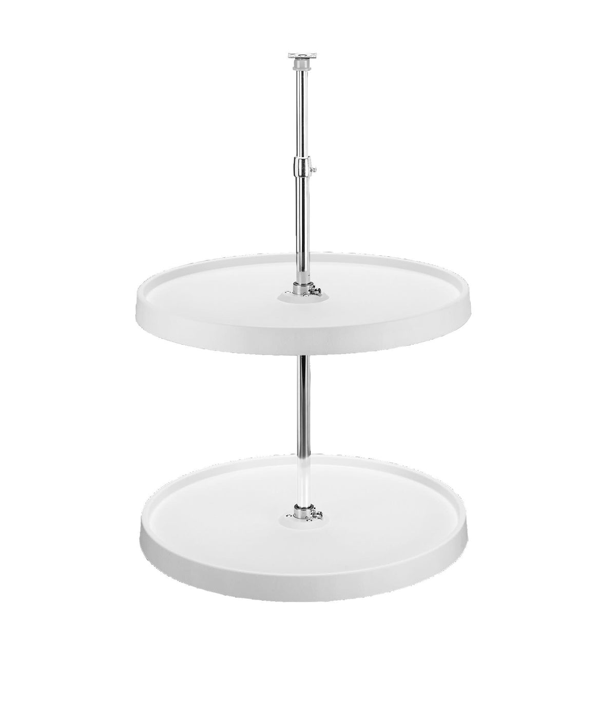 Rev-A-Shelf 2-Tier Plastic Full Circle Cabinet Lazy Susan, 18 in Diameter (Wall Cabinet)