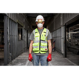 Safety Glasses with Clear Lenses with 25 ft. Compact Tape Measure - Super Arbor