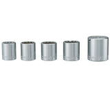 Craftsman SAE 12 Point Standard Socket Set, 5 pc