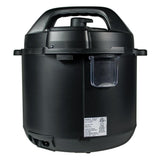 9-in-1 6 Qt. Matte Black Electric Multi-Cooker with Recipe Book