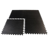 Greatmats Pebble Top Lite Black 24 in. x 24 in. x 0.39 in. Foam Home Gym Interlocking Floor Tile (Case of 25)