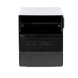 Locking Post Mount Mailbox with High Security Reinforced Patented Locking System, Black - Super Arbor