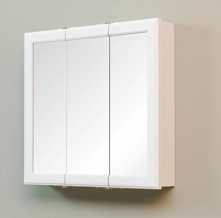 Home Decorators Collection Fog-Free Tri-View Medicine Cabinet