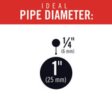 10 in. Heavy-Duty Straight Pipe Wrench - Super Arbor