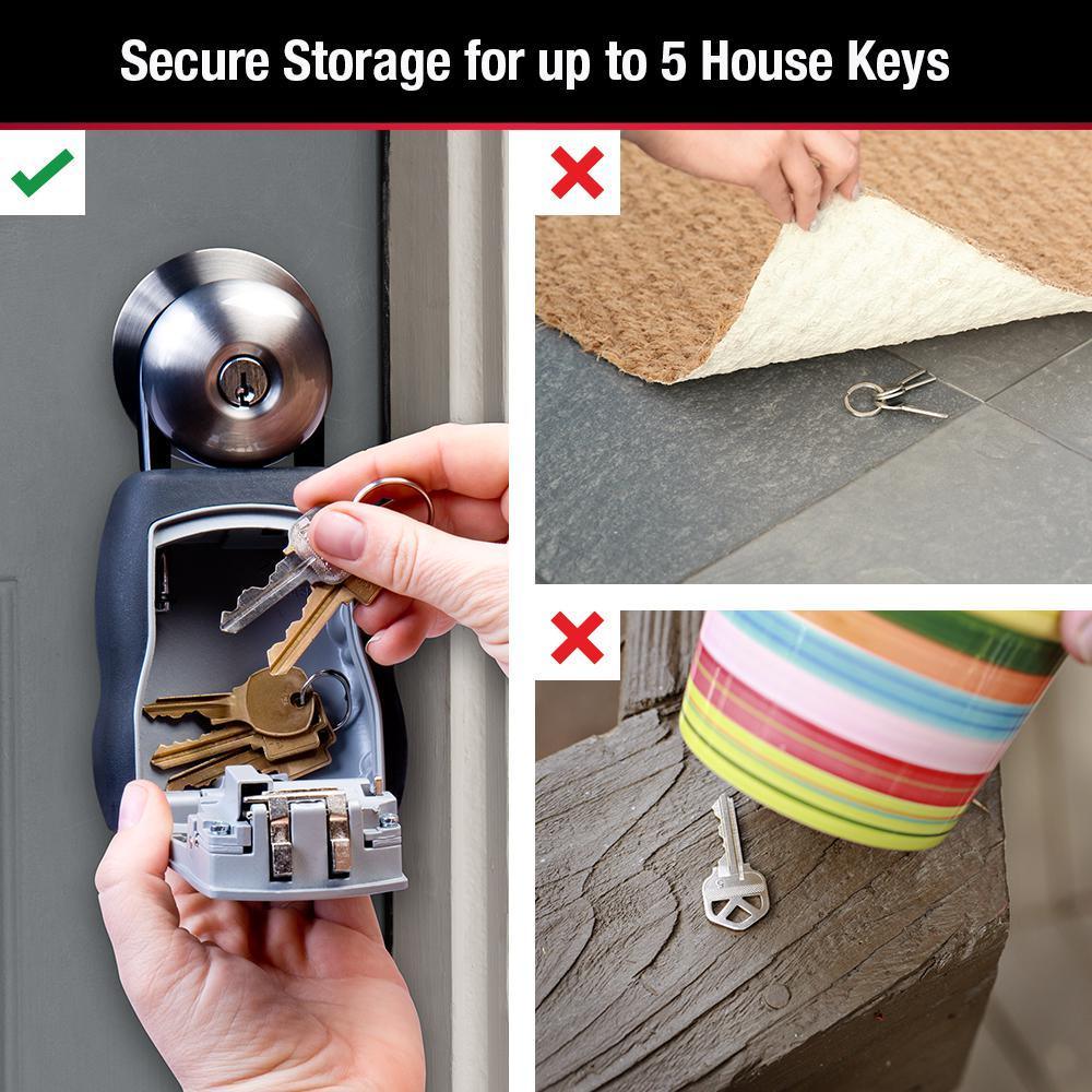 5400D 9.6 cu in. Set Your Own Combination Portable Lock Box - Super Arbor