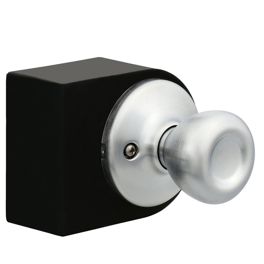 Tylo Satin Chrome Half-Dummy Door Knob - Super Arbor
