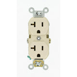 20 Amp Commercial Grade Duplex Outlet, Brown - Super Arbor