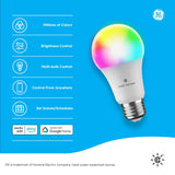 GE C by GE Smart 60-Watt EQ A19 Full Color Dimmable Smart LED Light Bulb