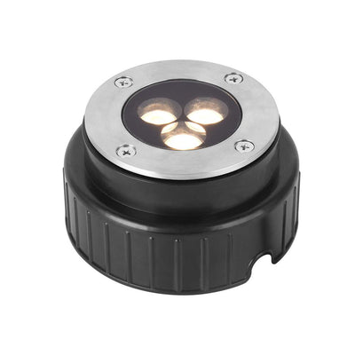 3-Watt Stainless Steel Outdoor Integrated LED 3000K In-Ground Landscape Path Light - Super Arbor
