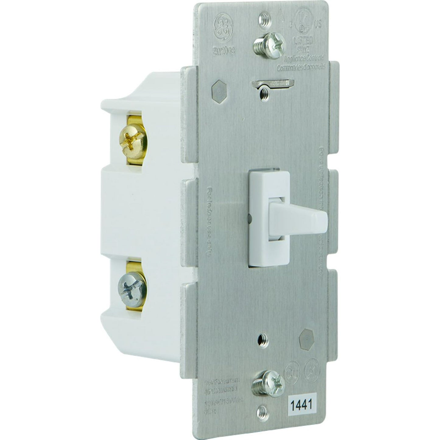 GE Z-Wave/ZigBee/Bluetooth Add-On 3-Way Toggle Light Switch, White, 12728