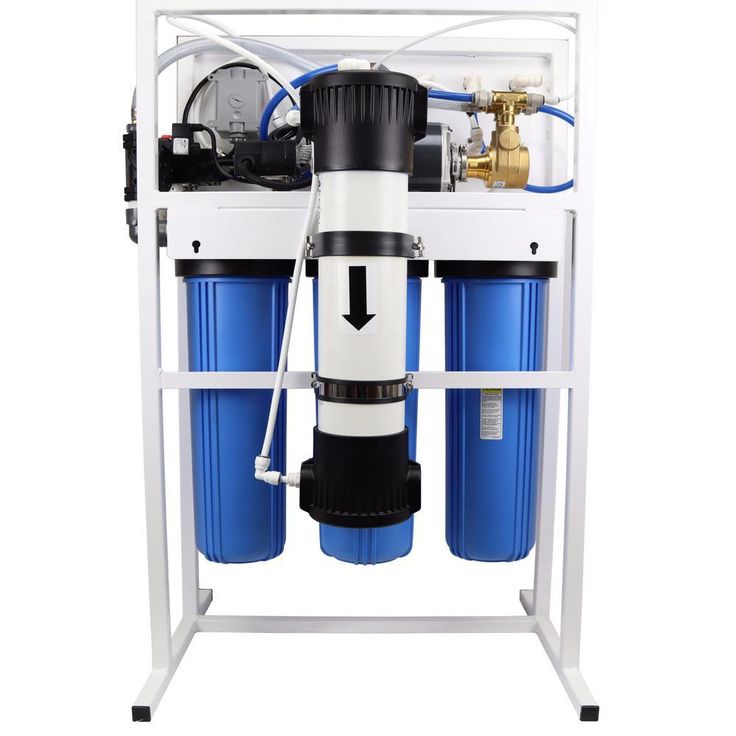 Commercial Reverse Osmosis System for Drinking Water and Hydroponics Applications, 2,000 GPD