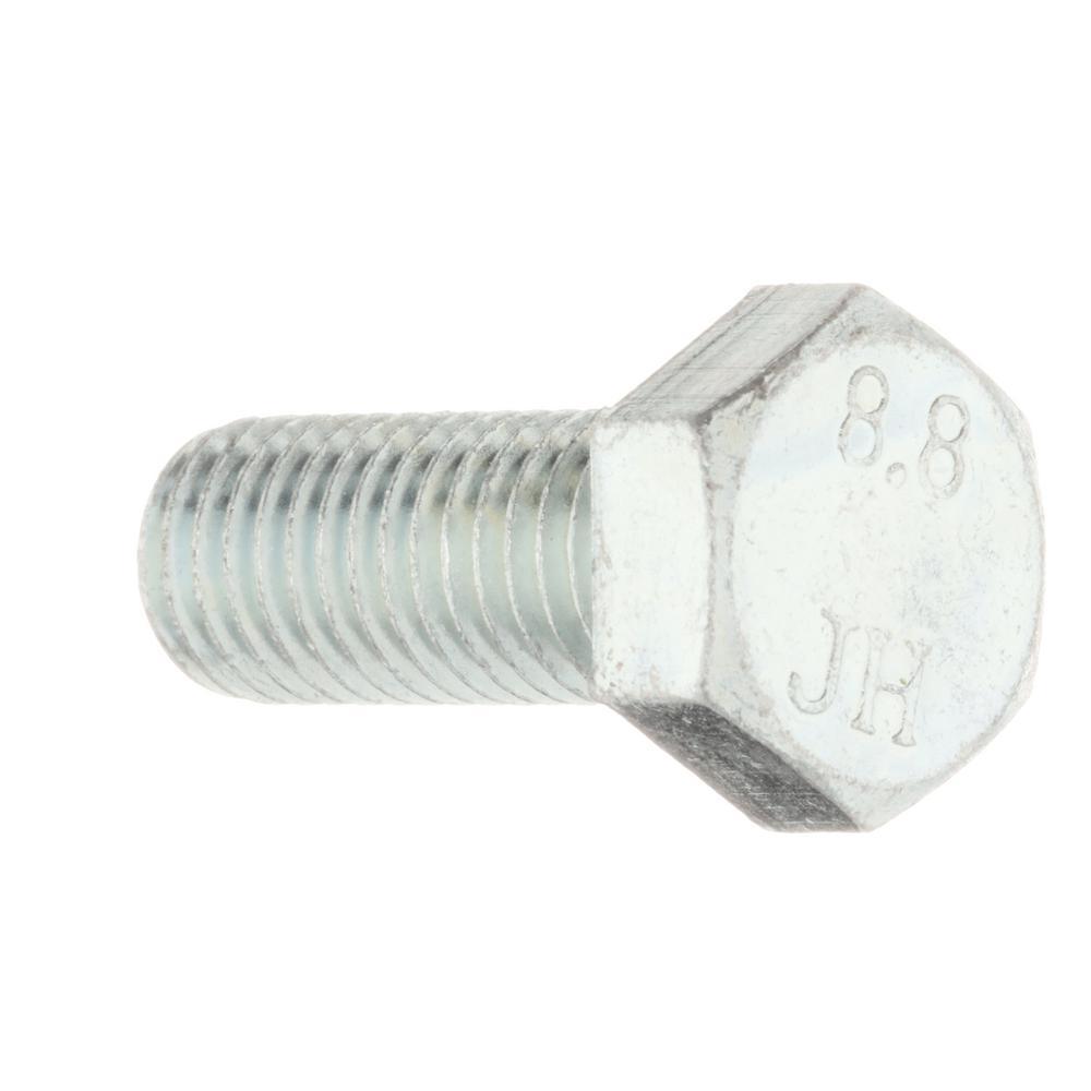 M12-1.75 x 30 Mm Zinc Plated Hex Bolt - Super Arbor