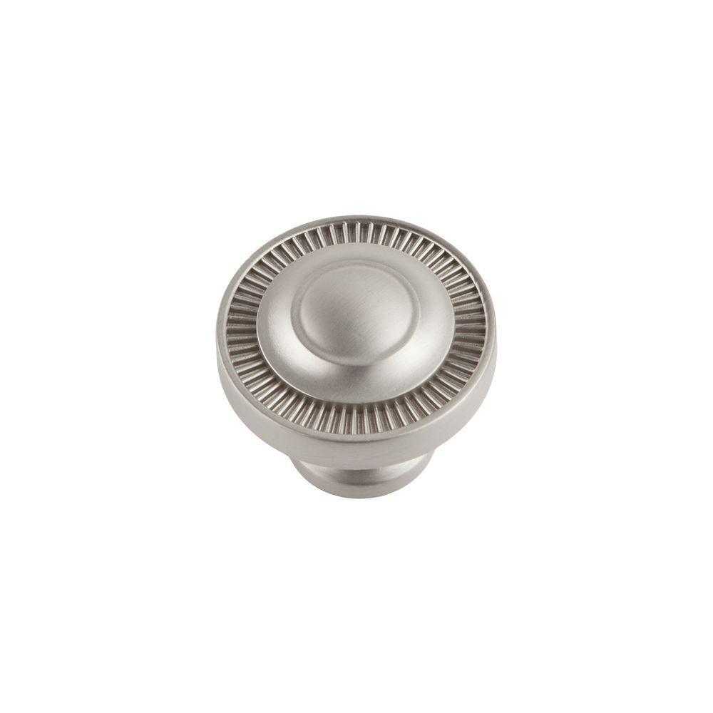 Minted 1.5 in. Satin Brass Large Knob - Super Arbor