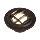 Low-Voltage Black Outdoor Integrated LED Landscape Well Light