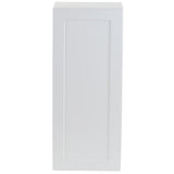 Cambridge Shaker Assembled 30x42x12.5 in. Wall Cabinet with 2 Soft Close Doors in White - Super Arbor