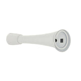 3 in. White Broad Base Spring Door Stop (5-Pack)