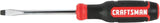 CRAFTSMAN Bi-Material Handle 1/4-in Slottedhead Screwdriver