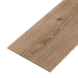 CALI Mute step Aged Hickory Brown 20-mil x 7-in W x 48-in L Waterproof Interlocking Luxury Vinyl Plank Flooring (24.03-sq ft/ Carton)
