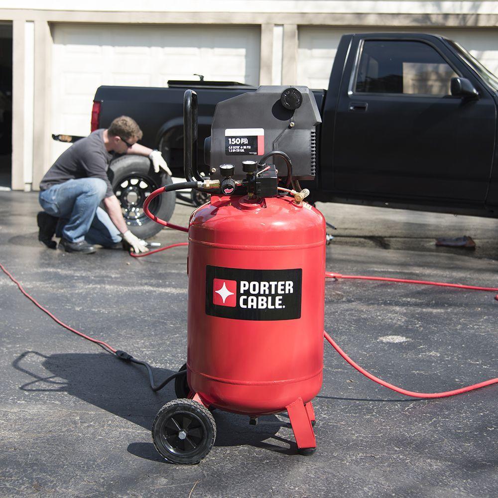 20 Gal. Vertical Portable Electric Air Compressor - Super Arbor