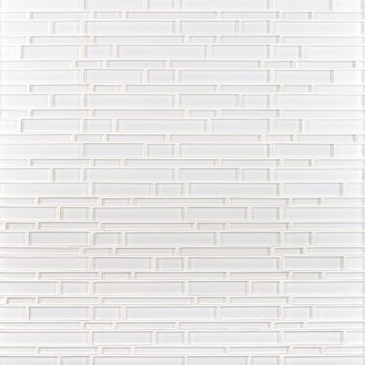 Ice Interlocking 12 in. x 12 in. x 8 mm Glass Mesh-Mounted Mosaic Tile (10 sq. ft./case)