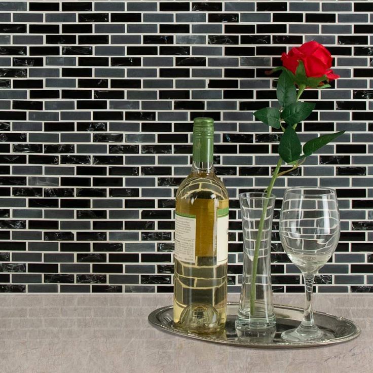 MSI Glissen 12 in. x 12 in. x 6mm Glass Mesh-Mounted Mosaic Tile (15 sq. ft./case)