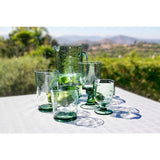 10.5 oz. 6-Piece Cordoba Recycled Green Stacking Goblet Set