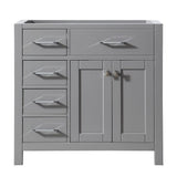 Caroline Parkway 72 in. W Bath Vanity Cabinet Only in Espresso - Super Arbor