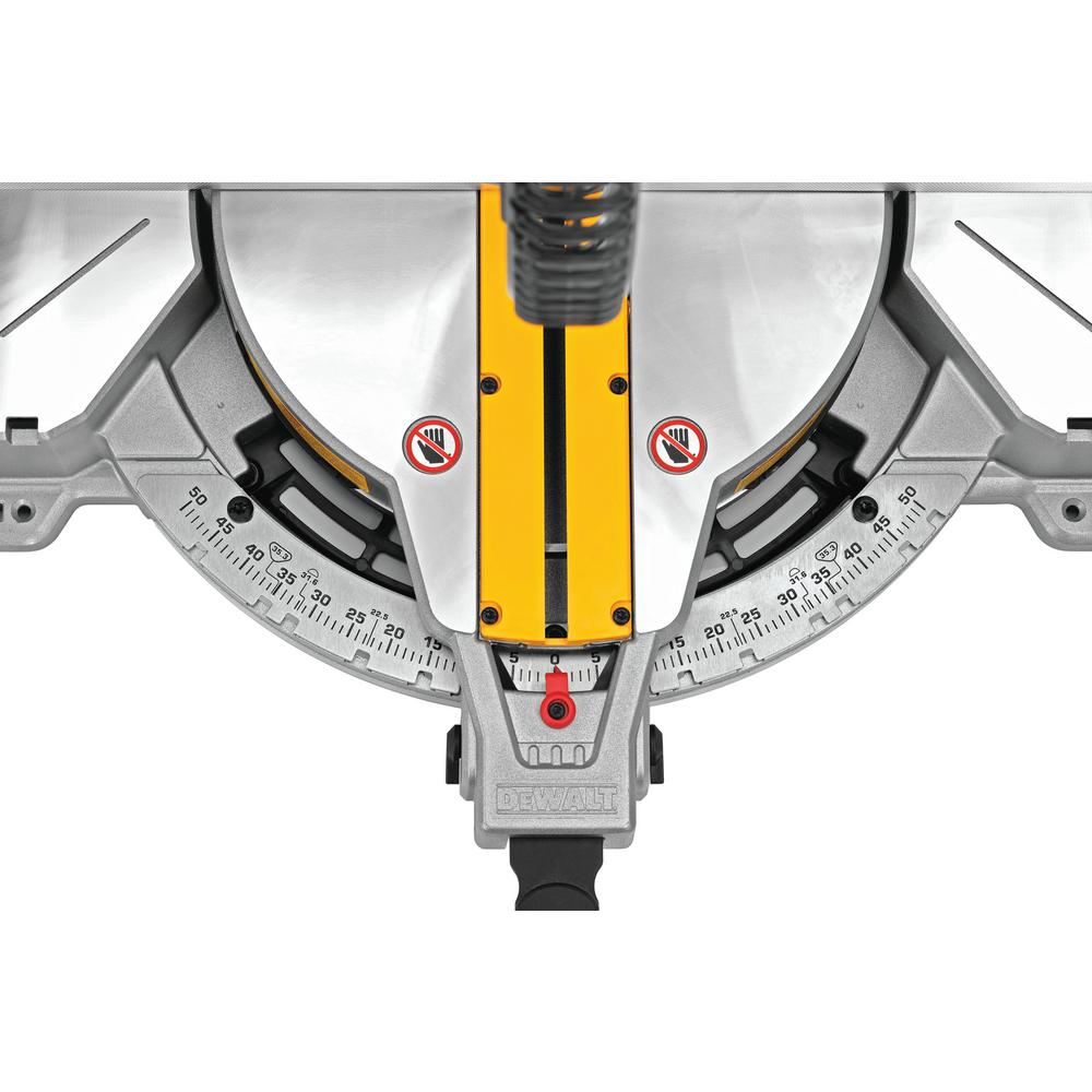 15 Amp Corded 12 in. Compound Double Bevel Miter Saw - Super Arbor