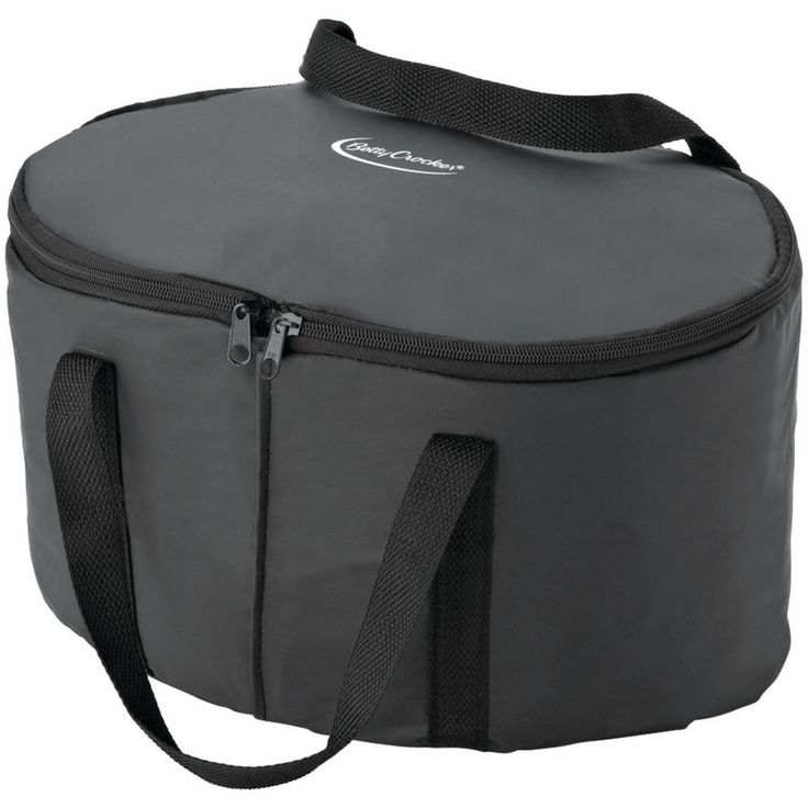 5 qt. Red Oval Slow Cooker with Travel Bag