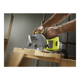 RYOBI 18V ONE+ Cordless 6-1/2 in. Circular Saw (Tool Only)