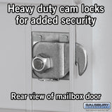 56-3/4 in. Max Height Unit Aluminum Private Front Loading 4C Horizontal Mailbox with 20 MB1 Doors/2 PL's - Super Arbor