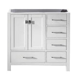 Caroline Avenue 72 in. W Bath Vanity Cabinet Only in White - Super Arbor