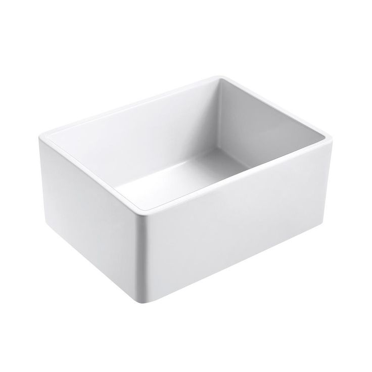 Sutton Place Farmhouse Fireclay 27 in. Single Bowl Kitchen Sink with Grid with Grid and Strainer