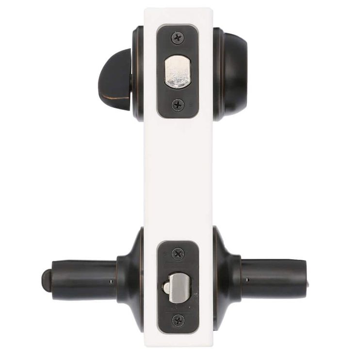 Schlage FB50 Accent Accent Aged Bronze Single-Cylinder Deadbolt Reversible Keyed Entry Door Handle Combo Pack 1 Handle and 1 Deadbolt