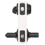 Schlage FB50 Accent Accent Aged Bronze Single-Cylinder Deadbolt Reversible Keyed Entry Door Handle Combo Pack 1 Handle and 1 Deadbolt