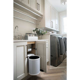 Rev-A-Shelf 6-Quart Plastic Pull Out Trash Can