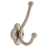 2-1/4 in. Champagne Bronze Scroll Edge Wall Hook - Super Arbor