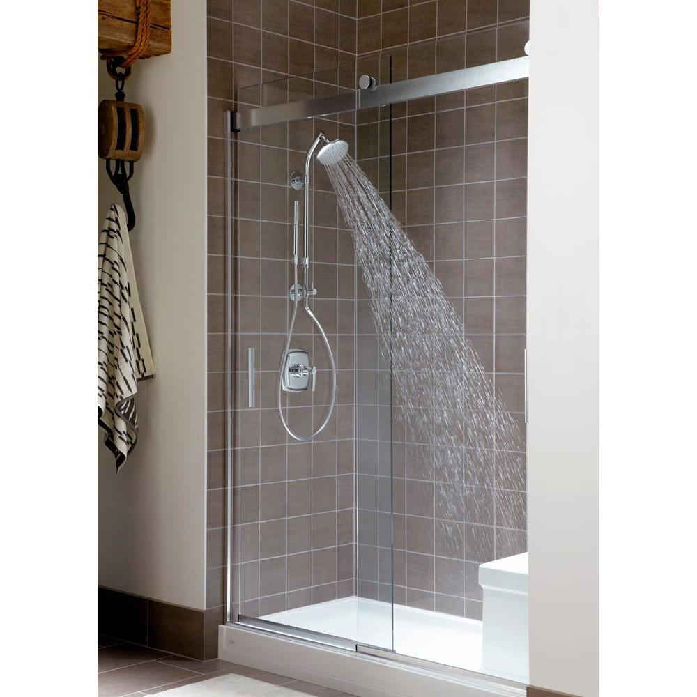 Tresham 60 in. x 32 in. Single Threshold Shower Base with Left-Hand Drain in White - Super Arbor
