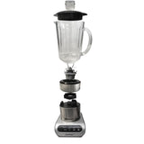 Kitchen Magic Collection 59 oz. 3-Speed Silver Professional Blender